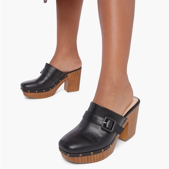 New black clog heels - Picture 7 of 10